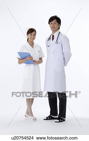 Male Doctor and Female Nurse View Large Photo Image Picture - Male Doctor and Female Nurse. Fotosearch