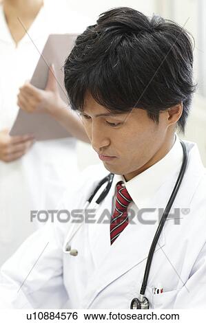 Stock Photograph - Male Doctor. Fotosearch