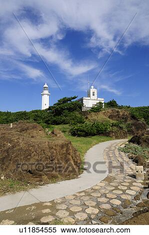 Nojimazaki lighthouse, Chiba Prefecture, Japan View Large Photo Image Stock Photography - Nojimazaki lighthouse, Chiba Prefecture, Japan. Fotosearch