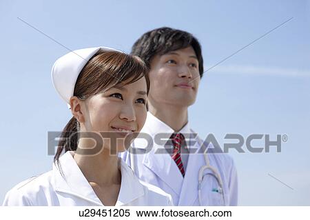 Stock Photography - Nurse and Doctor. Fotosearch