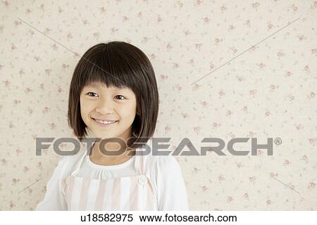 Portrait of Cheerful Girl View Large Photo Image Stock Photography - Portrait of Cheerful Girl. Fotosearch