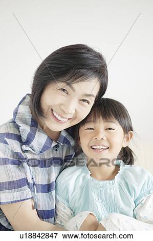 Portrait of Grandmother and Granddaughter View Large Photo Image Stock Photo - Portrait of Grandmother and Granddaughter. Fotosearch