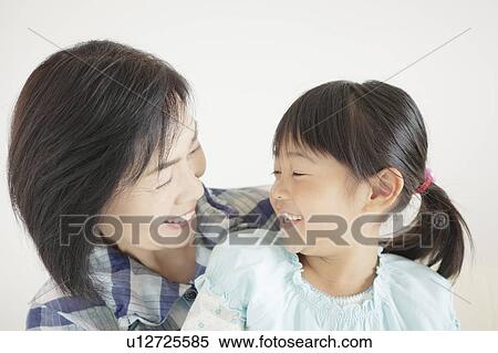 Stock Photography - Portrait of Grandmother and Granddaughter. Fotosearch