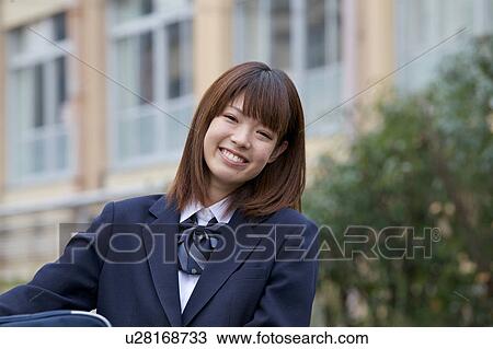 Portrait of high school girl View Large Photo Image Stock Image - Portrait of high school girl. Fotosearch