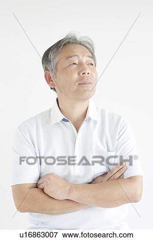 Stock Photo - Portrait of Mature Man. Fotosearch