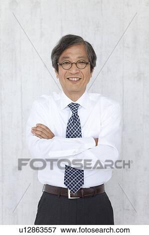Portrait of senior businessman View Large Photo Image Stock Photo - Portrait of senior businessman. Fotosearch