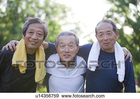 Portrait of three senior men View Large Photo Image Stock Photo - Portrait of three senior men. Fotosearch