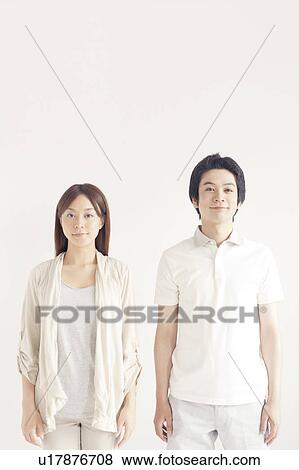Portrait of young couple View Large Photo Image Stock Photo - Portrait of young couple. Fotosearch