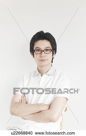 Portrait of young man View Large Photo Image Stock Image - Portrait of young man . Fotosearch