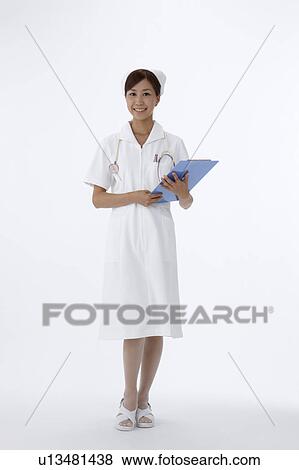 Portrait of Young Nurse View Large Photo Image Stock Photo - Portrait of Young Nurse. Fotosearch