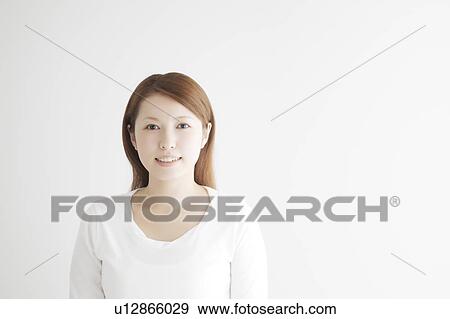 Portrait of Young Woman View Large Photo Image Stock Photo - Portrait of Young Woman. Fotosearch