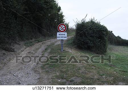 Road sign, Brittany, France View Large Photo Image Stock Image - Road sign, Brittany, France. Fotosearch