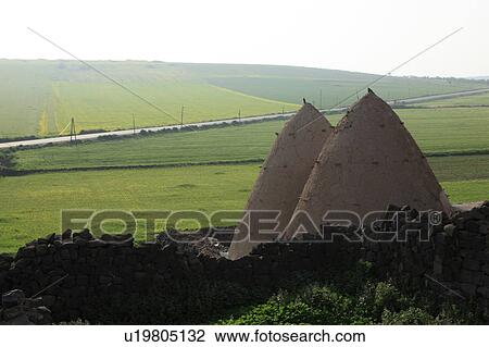 Stock Image - Rural scene, Hamah, Syria. Fotosearch