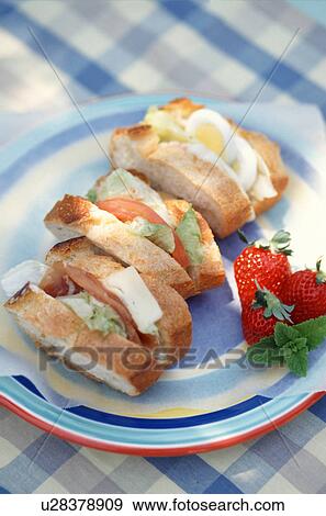 Sandwiches View Large Photo Image Stock Photo - Sandwiches. Fotosearch