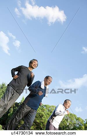 Senior men jogging View Large Photo Image Picture - Senior men jogging. Fotosearch