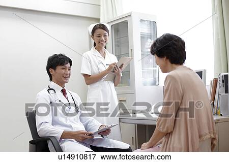 Senior Woman Seeing Doctor View Large Photo Image Stock Photo - Senior Woman Seeing Doctor. Fotosearch