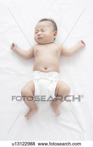 Sleeping baby View Large Photo Image Stock Photo - Sleeping baby. Fotosearch