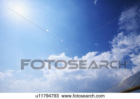 Stock Image - Solar Panels. Fotosearch