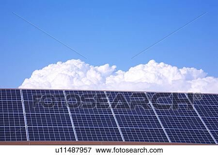 Stock Photo - Solar Panels. Fotosearch