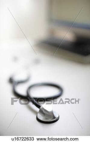 Stock Image - Stethoscope. Fotosearch