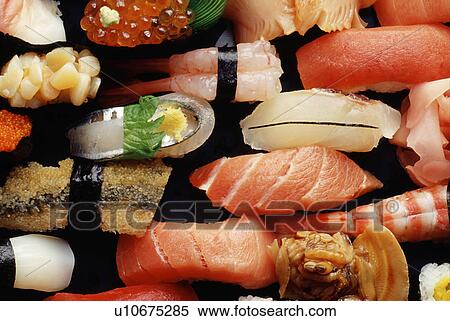 Sushi View Large Photo Image Stock Photography - Sushi. Fotosearch