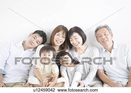 Three Generation Family View Large Photo Image Stock Image - Three Generation Family. Fotosearch