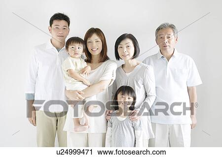 Three Generation Family View Large Photo Image Stock Image - Three Generation Family. Fotosearch
