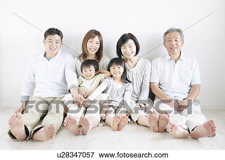 Three Generation Family View Large Photo Image Stock Photo - Three Generation Family. Fotosearch