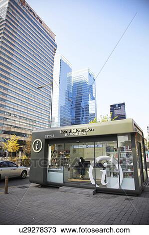 Tourist information center, Seoul, South Korea View Large Photo Image Stock Image - Tourist information center, Seoul, South Korea. Fotosearch