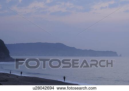 Toyohama beach, Chiba Prefecture, Japan View Large Photo Image Picture - Toyohama beach, Chiba Prefecture, Japan. Fotosearch