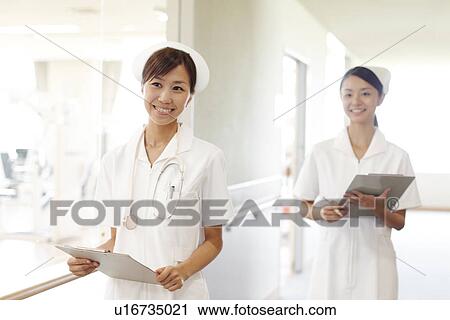 Two Nurses View Large Photo Image Stock Image - Two Nurses. Fotosearch
