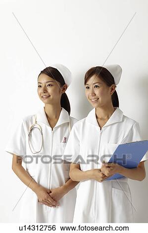 Two Nurses View Large Photo Image Stock Photograph - Two Nurses. Fotosearch