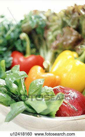 Vegetables in a bowl View Large Photo Image Stock Image - Vegetables in a bowl. Fotosearch