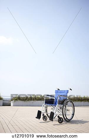 Wheelchair Under Blue Sky View Large Photo Image Stock Photo - Wheelchair Under Blue Sky. Fotosearch