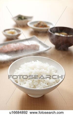 White rice in a bowl View Large Photo Image Stock Image - White rice in a bowl. Fotosearch
