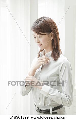 Woman Getting Dressed in Morning View Large Photo Image Stock Photo - Woman Getting Dressed in Morning. Fotosearch