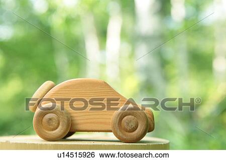 Wooden Toy Car View Large Photo Image Stock Photograph - Wooden Toy Car. Fotosearch