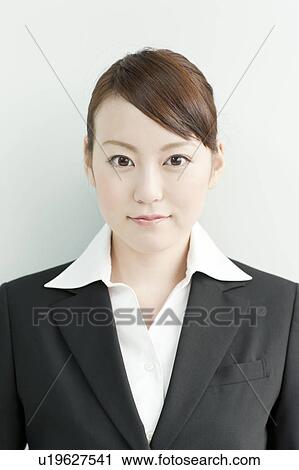 Stock Image - Young Businesswoman. Fotosearch