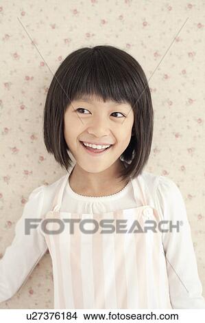Picture - Young Cheerful Girl. Fotosearch