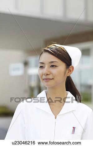 Young Female Nurse View Large Photo Image Stock Photograph - Young Female Nurse. Fotosearch