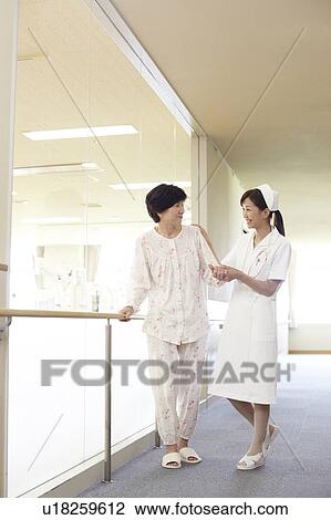 Young Nurse and Patient View Large Photo Image Stock Image - Young Nurse and Patient. Fotosearch