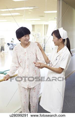 Young Nurse and Patient View Large Photo Image Stock Image - Young Nurse and Patient. Fotosearch
