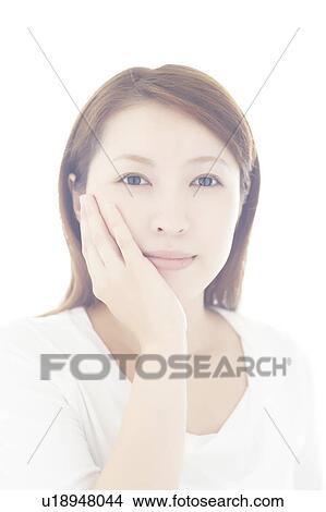 Picture - Young Woman. Fotosearch