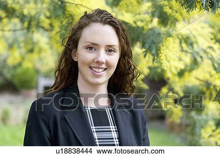 Close-up portrait of pretty businesswoman View Large Photo Image Picture - Close-up portrait of pretty businesswoman. Fotosearch
