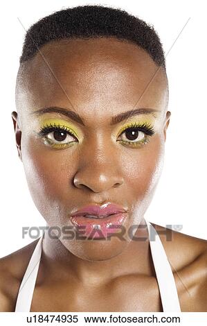 Portrait of African American woman View Large Photo Image Stock Photography - Portrait of African American woman. Fotosearch