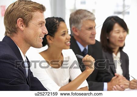 Business people in office View Large Photo Image Stock Photo - Business people in office. Fotosearch