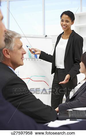 Business presentation View Large Photo Image Stock Photo - Business presentation. Fotosearch