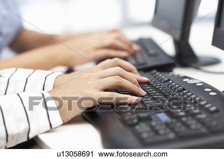 Close up businesswomen typing View Large Photo Image Stock Image - Close up businesswomen typing. Fotosearch