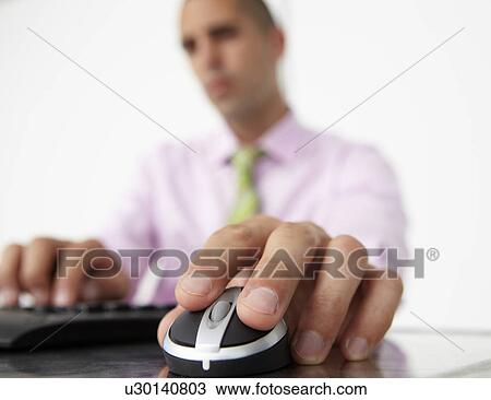 Close up man using keyboard and mouse View Large Photo Image Stock Image - Close up man using keyboard and mouse. Fotosearch