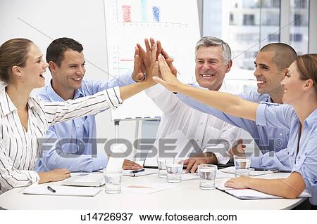 Colleagues in business meeting View Large Photo Image Stock Photo - Colleagues in business meeting. Fotosearch
